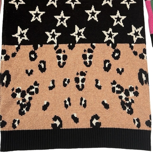 NWOT Anthropologie Starry Leopard Cardigan - Picture 13 of 16